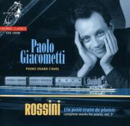 Complete Piano Works Vol.3: Giacometti(P)