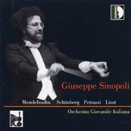 Mendelssohn / Liszt/Hebrides / Orpheus Tasso： Sinopoli / Italia Youth. o +schoenberg Petrassi