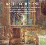 �Хåϡ�1685-1750��/(Schumann)sonatas Partitas Vol.2�� Kantorow / Back