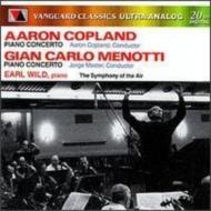 コープランド（1900-1990）/Piano Concerto： Earl Wild(P) Copland / Symphony Of The Air+menotti