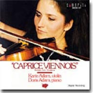 饤顼 (1875-1962)/Caprice Viennois-pieces For Violin K. adam(Vn) D. adam(P)