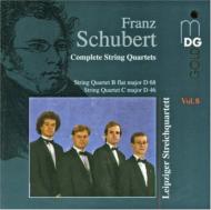 塼٥ȡ1797-1828/Comlete String Quartet. vol.8 Leigzig. sq +komische Landler