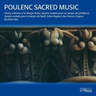 プーランク（1899-1963）/Sacred Music： Rutter / Cambridgesingers City Of London Sinfonia