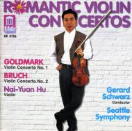 Violin Concerto.1: Nai-yuan Hu(Vn)Schwarz / Seattle.so +bruch: Concerto.2