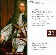 ヘンデル（1685-1759）/Water Music Music For Royal Fireworks Concertos： Hogwood / Aam