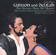 Samson Et Dalila(Hlts): Cleva / Met, Del Monaco