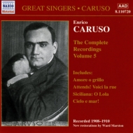 Opera Arias Classical/Enrico Caruso Complete Recordings Vol.5