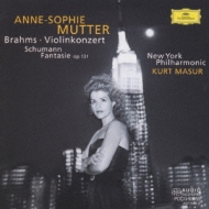 Violin Concerto: Mutter(Vn)Masur / Nyp +schumann: Fantasie
