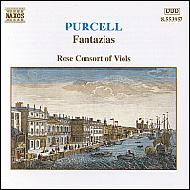 パーセル（1659-1695）/Fantazias： Rose Consort Of Viols