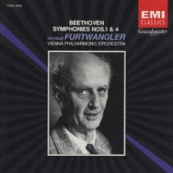 ベートーベン　レコード Sym.1, 4: Furtwangler / Vpo : ベートーヴェン（1770-1827