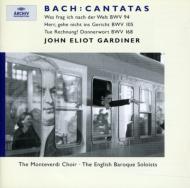 Cantatas.94, 105, 168: Gardiner / Ebs, Monteverdi Choir
