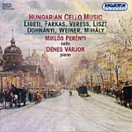 Hungarian Cello Music: Perenyi(Vc)