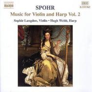 ݥ1784-1859/Works For Violin  Harp Vol.2 Langdon(Vn) Webb(Hp)