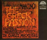 マルチヌー（1890-1959）/The Greek Passion： Mackerras / Brno State Po Mitchinson H. field