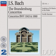 Хåϡ1685-1750/Brandenburg Concerto 1-6  Marriner / Asmf Szeryng Petri Holliger