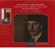 アイネム（1918-1996）/Der Prozess： Bohm / Vpo： Berry Czerwenka L. hofmann Etc Salz