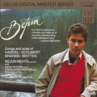 إǥ1685-1759/Bejun-arias B. mehta(Bs) Ensemble +schubert Brahms Britten
