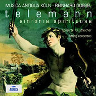 ƥޥ1681-1767/Sinfonia Spirituosa Concertos Linden(Va  Ganb) Goebel / Mak