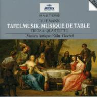ƥޥ1681-1767/Tafelmusik-trios  Quartets Goebel / Mak