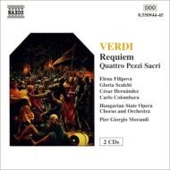 ヴェルディ（1813-1901）/Requiem Quattro Pezzi Sacri： Morandi / Hungarian State Opera O ＆ Cho