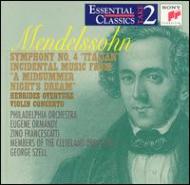 メンデルスゾーン　300枚 Sym.1, 4, Violin Concerto, Etc: Lane, Ormandy, Szell, Etc