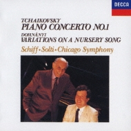 Piano Concerto.1 / Variationen Uber Ein Kinderlied: Schiff(P)solti / Cso