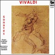 ヴィヴァルディ（1678-1741）/Violin Sonatas： Elmiger / Mitrani