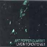 Art Pepper/Live In Tronto Vol 1