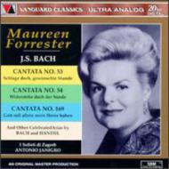 Bach J. s. / Handel/Cantatas.53 54 169 Etc / Arias Forrester(A)janigro / Zagreb Ensemble