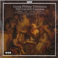テレマン（1681-1767）/The Cornett Cantatas： Remy / Michaelstein Telemann. co