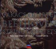 タカーチ四重奏団のベートーヴェン弦楽四重奏曲全集(7CD+ブルーレイ 
