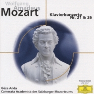 Piano Concertos.21, 26: G.anda / Mozarteum.o