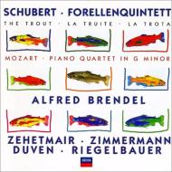 Piano Quartet.1 / Piano Quintet: Brendel, Zehetmair, T.zimmerman, Etc