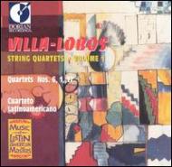 ヴィラ＝ロボス、エイトル（1887-1959）/String Quartet.1 6 17： Cuartetolatinoamericano