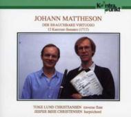 12 Chamber Sonatas: T.l.christiansen(Fl)j.b.christensen(Cemb)