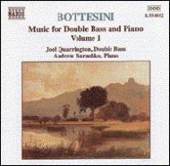 ܥåƥˡˡ1821-1889/Music For Contrabass  Piano Vol.1 Quarrington(Cb) Burashko(P)