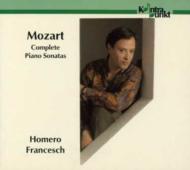 モーツァルト（1756-1791）/Comp. piano Sonatas： Francesch