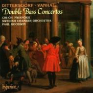 Dittersdorf / Vanhal/Double Bass Concertos.1 2 /  Chi-chi Nwanoku(Cb)goodwin / Swedish. co