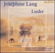 Lang Josephine (1815-1880) *cl*/Lieder Hallaschka(S)kommerell(P)