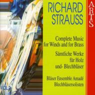 シュトラウス、リヒャルト（1864-1949）/Complete Works For Wind Instruments Vol.2： Amade Wind Ensemble