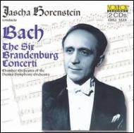 バッハ（1685-1750）/Brandenburg Concertos.1-6： Horenstein / Co. of The Vso