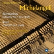 Ravel Piano Concerto, Rachmaninov Piano Concerto No.4 : Michelangeli(P)Gracis / Philharmonia