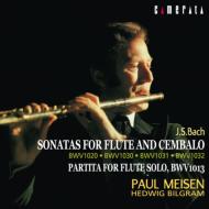Хåϡ1685-1750/Flute Sonatas And Partita Meisen(Fl)bilgram(Cemb)