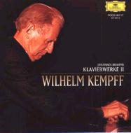 ブラームス（1833-1897）/Late Piano Works Op.117-119： Kempff (Ltd)