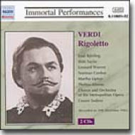 ヴェルディ（1813-1901）/Rigoletto： Bjorling Sayao Warren Etc Sodero / Met Opera