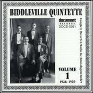 Biddleville Quintette/Vol1sept 1926-apr 1929