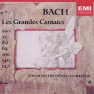 Cantata.80, 106, 140: Gonnenwein / Consortium Musicum, Cantata.51: Marriner