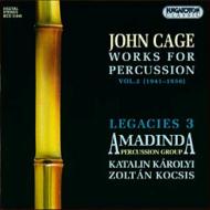 ケージ、ジョン（1912-1992）/Works For Percussion Vol.2： Amadinda Percussion Group