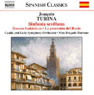 トゥリーナ（1882-1949）/Sinfonia Sevillana Etc： Darman / Castille ＆ Leon. so