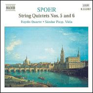 シュポア（1784-1859）/String Quintet 5 6 ： Budapest Haydn Q Papp(Va)